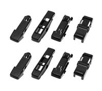 YINETTECH 8pcs Raccords de Remplacement de Balai d'essuie-Glace Compatible avec Bosch Aerotwin AP17 AP22 AP26U Balais d'essuie-Glace de Voiture Clip Adaptateur de Bras