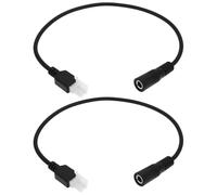 YINETTECH Câble Adaptateur d'alimentation 12V 3A 5,5 X 2,5 Mm vers 5557-2 X 1P Compatible avec FORTIGATE FORTINET FSP036-RBBN2 FSP036-RAB Le Pare-feu