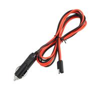 YINETTECH Câble d'alimentation 12 V CC avec Prise Allume-Cigare Compatible avec Motorola Radios GM300 SM120 SM50 GM950 Et GM3188