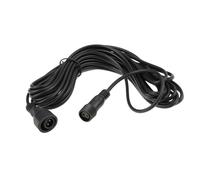 YINETTECH Câble d'extension pour lampe solaire de 5 m - Résistant aux intempéries - Connecteur double broche pour panneau solaire et lampes - Utilisation intérieure et extérieure