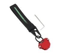 YINETTECH Étui Porte-clés en Aluminium avec Sangle Compatible avec Kawasaki Ninja 650 Ninja 400 1000SX ZX6R ZX10R Rouge