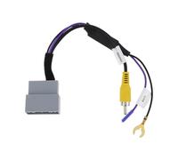 YINETTECH Faisceau de Câbles 24 Broches pour Autoradio Caméra de Recul Et Système Audio Compatible avec Honda CRV (Longueur : 25,5 cm).