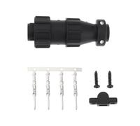 YINETTECH Jeu de Connecteurs de Gâchette à 4 Broches pour Pistolet de Soudage MIG Compatible avec Miller Millermatic Générateur D'impulsions.