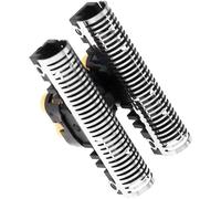 Yinettech Lame De Rechange Pour Rasoir Électrique Noir Compatible Avec Braun Série 3&5 Noir/Argenté