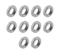 YINETTECH Lot de 10 écrous de valve Presta pour valve de voiture ou vélo