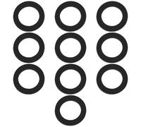 YINETTECH Lot de 10 Rondelles de Robinet 98058000 18 X 12 X 2 Mm Compatible avec Hansgrohe Les Robinets de Salle de Bain