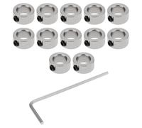 YINETTECH Lot de 12 Butées de Train d'atterrissage de 6,1 Mm avec Clé pour Modèle Réduit d'avion Télécommandé 10 X 5 Mm
