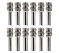 YINETTECH Lot de 12 Goupilles Vis d'arbre Transmission Acier Dur M3 X 12 Mm Compatible avec Axial SCX10 90046 Compatible avec Traxxa-s TRX-4 D90 Compatible avec Tamiyas CC01 1/10 RC Crawler Car