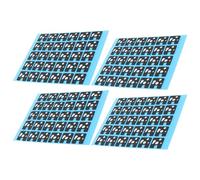 YINETTECH Lot de 120 coussinets de commutation en mousse de 0,5 mm pour clavier compatible avec les claviers HotSwap compatibles avec les commutateurs à 3 broches et 5 broches