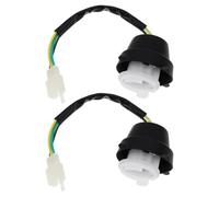 YINETTECH Lot de 2 Adaptateurs de Douille pour Ampoule de Phare de Moto BA20D Compatible avec Rex Les Modèles RS 400 450 Et 500.