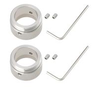 YINETTECH Lot de 2 adaptateurs de valve thermostatique pour radiateur Danfoss RA 20 à 23 mm convertir en M30 x 1,5