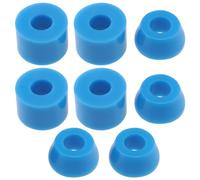 YINETTECH Lot de 2 bagues 92A pour Planche Longue et Skateboard - Amortisseur de Chocs - Convient pour Les Skateboards à Quatre Roues - Bleu