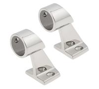 YINETTECH Lot de 2 Barres de Maintien de Bateau de 22 Mm à 60 Degrés Pilier Central en Acier Inoxydable 316 pour Bateau Yacht Ou Camping-Car