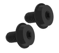 YINETTECH Lot de 2 boulons de lame de scie circulaire 648697-00 compatibles avec Dewalt, ne rouille pas facilement, robuste, durable, longue durée de vie, matériau métallique - Noir