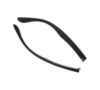 YINETTECH Lot de 2 Branches de Lunettes de Soleil Noires de 9,5 Mm