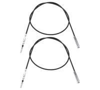 YINETTECH Lot de 2 câbles d'embrayage pour tondeuse à gazon 54510-VB5-800 - 132 cm - Pour jardinage domestique - Compatible avec Honda HR194 HR214 HR216 HRA216