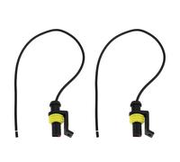 YINETTECH Lot de 2 Connecteurs de Pressostat de Voyant f'huile 1 Broche 282079-1 15 Cm Compatible avec Agila A Hatchback 2000-2007