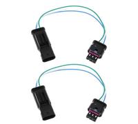 YINETTECH Lot de 2 connecteurs d'extension de capteur de stationnement Pigtail 4F0973703A DJ7032C-1.5-21 Compatible avec Land Rover