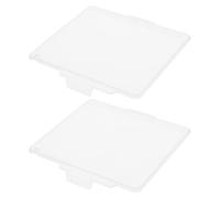 YINETTECH Lot de 2 coques transparentes pour écran LCD compatible avec Nikon D800 D800E D810 BM-12