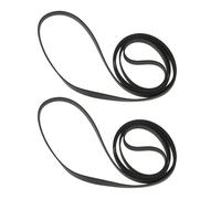 YINETTECH Lot de 2 courroies en caoutchouc pour tourne-disque 255 x 5 x 0,6 mm compatibles avec THORENS TD-160MKII TD-165C