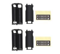 YINETTECH Lot de 2 Couvercles de Batterie de Microphone Compatible avec Shure SLX2 et Compatible avec Shure PGX2 pour Émetteurs à Main