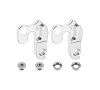 YINETTECH Lot de 2 crochets de dérailleur arrière pour vélo 206375 Compatible avec Scott Compatible avec Aspect Compatible avec Atacama Argent