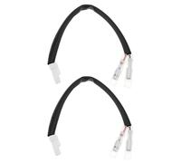 YINETTECH Lot de 2 Mini Câbles Adaptateurs pour Clignotants LED Compatible avec Ducati KTM MV Agusta 2021 890 Châssis