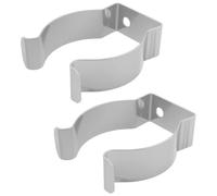 YINETTECH Lot de 2 pinces à ressort en acier inoxydable pour pieds de table de 55 mm pour camping-car, caravane, artisanat marin, argent