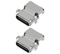 YINETTECH Lot de 2 Prises d'alimentation pour Ordinateur Portable de Type C Compatible avec ASUS Les Modèles ChromeBook C423 C423N Et C425T