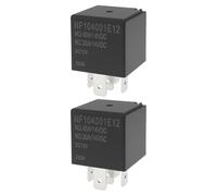 YINETTECH Lot de 2 Relais Automobiles à 5 Broches NF104-001E12SR 12V/40A Compatible avec L'éclairage Les équipements électriques