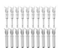 YINETTECH Lot de 20 Cosses à Sertir pour Connecteurs Série DT Mâles Et Femelles Compatible avec Deutsch Fiches de Câblage électriques