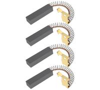 YINETTECH Lot de 4 balais de charbon moteur avec connecteur en cuivre 6,3 x 10 x 32 mm pour sèche-cheveux d'animaux