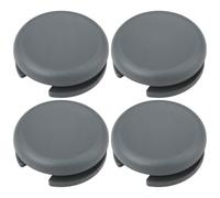 YINETTECH Lot de 4 capuchons analogiques de rechange compatibles avec Nintendo 3DS 2DS 3DS XL 2DS XL LL Gris foncé