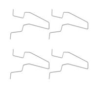 YINETTECH Lot de 4 Clips de Fixation pour Ampoule de Phare de Voiture Pince à Ressort Universelle Fixe pour Ampoule H7