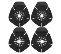 YINETTECH Lot de 4 coussinets de protection universels en silicone pour bras d'essuie-glace de voiture, compatibles avec la plupart des voitures, camions, noir