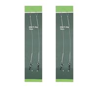 YINETTECH Lot de 4 émerillons à changement rapide pour pêche à la carpe - 15 cm - Compatible avec Fast Rig ou Feeder