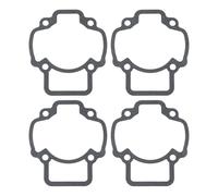 YINETTECH Lot de 4 joints de base de cylindre de moteur de moto 0,6 mm compatibles avec Piaggio NRG Compatible avec moteur TPH 50 cc 2 temps