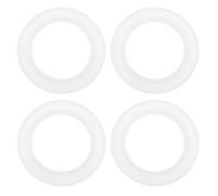 YINETTECH Lot de 4 joints de bouchon de baignoire pop-up 43,5 x 28,5 mm en silicone pour bonde d'évier et bonde de lavabo