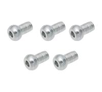 YINETTECH Lot de 5 bouchons de câble en acier zingué de 8,8 mm avec alésage de 3,5 mm compatible avec câble métallique de 5 mm pour machine de gym à domicile