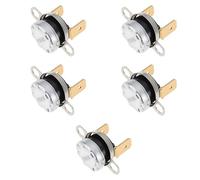 YINETTECH Lot de 5 thermostats à disque de réinitialisation automatique F125C-15C normalement ouvert pour systèmes électriques