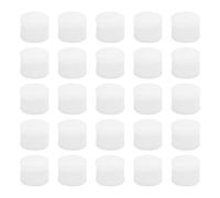YINETTECH Lot de 50 points de correction en nacre naturelle pour guitare acoustique, basse, boîte à cigare, 3 x 2 mm, blanc