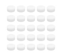 YINETTECH Lot de 50 points de correction en nacre naturelle pour guitare acoustique, basse, boîte à cigare, 5 x 2 mm, blanc