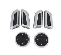 YINETTECH Lot de 6 boutons de réglage de siège de voiture compatibles avec Audi Q3 Q5 Q7 A4 A5 A6 A7