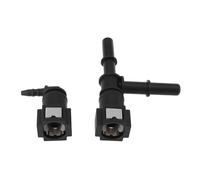 YINETTECH Raccord de Conduite de Carburant en T Connecteur Cannelé à 90° Compatible avec Vivaro Et Compatible avec Primastar