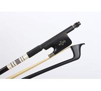Yinfente 4 4violoncelle arc en fibre de carbone fluerdelys incrustation pleine taille équilibrée naturelle crin de cheval violoncelle parties 4 4