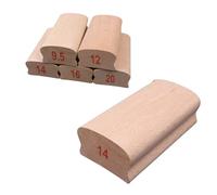 Yinfente Bloc de ponçage de rayon de guitare de 35,6 cm pour nivellement des frettes, touche, outils de luthier pour guitare basse acoustique ou électrique