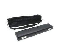 yinfente Étui à flûte 17 trous avec coque rigide en cuir PU et sac extérieur Oxford sangle réglable sac pour musiciens