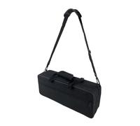 Yinfente Étui de rangement professionnel pour clarinette pour clé E en tissu Oxford 600D avec rembourrage en mousse épaisse et sangle réglable