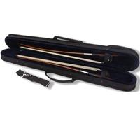 Yinfente Étui pour archet de contrebasse droite pour archet de basse allemand style français 2 pièces