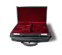 Yinfente Étui rigide pour hautbois avec sangle réglable en cuir synthétique et sac extérieur Oxford pour débutants, étudiants, joueurs et musiciens